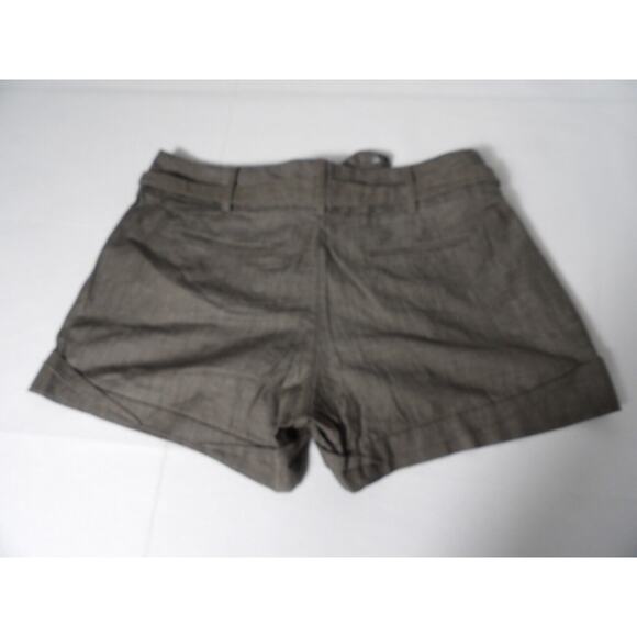 Banana Republic 14 Martin Fit Shorts Grey Chino Style Tie Front Vacay Casual - Picture 6 of 10